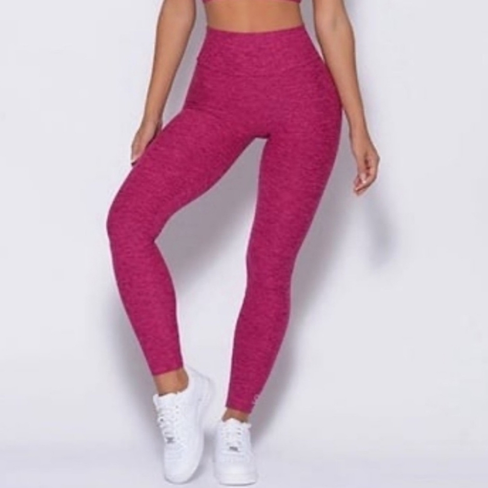 Bombshell Boost Leggings Scrunch Bum  Fuchsia